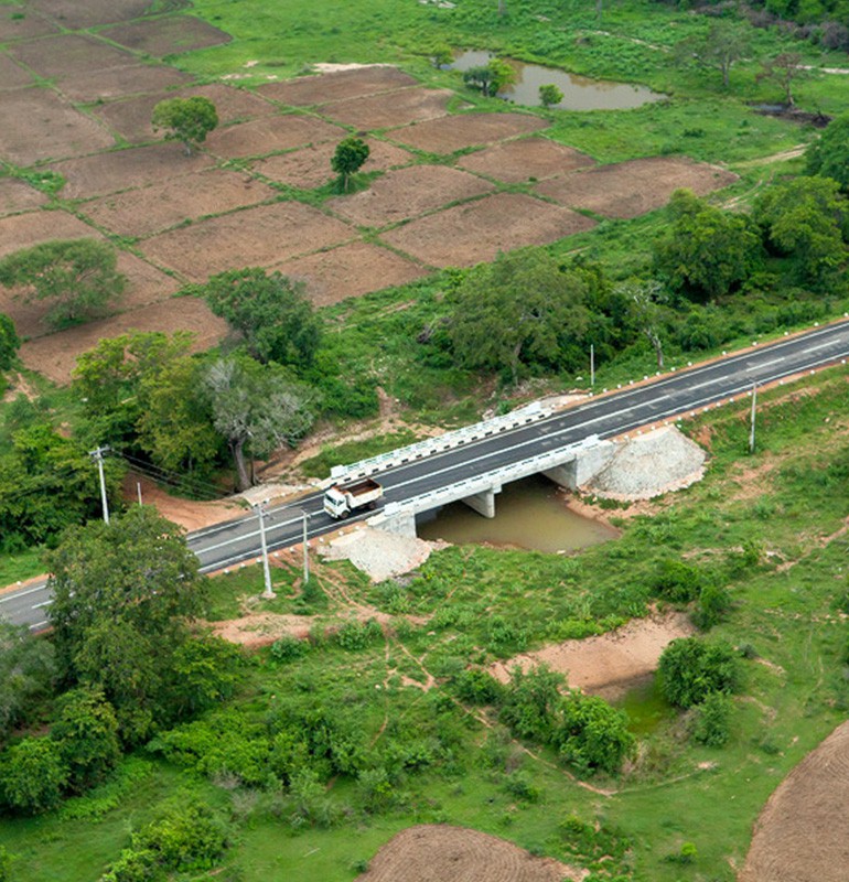Rehabilitation of A-09 Road, Mankulak-Elephant Pass, 42 Km